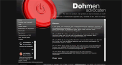 Desktop Screenshot of dohmenadvocaten.nl